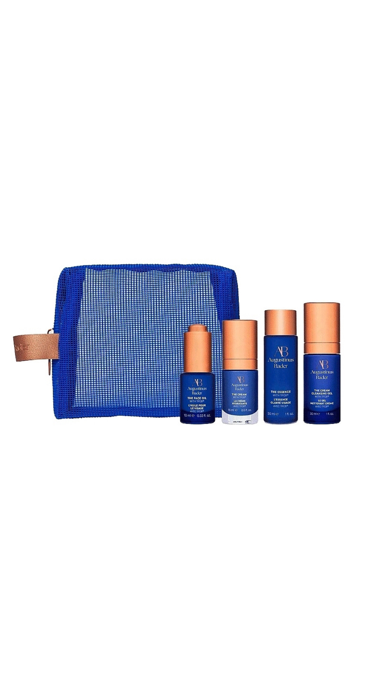 (AUGUSTINUS BADER THE STARTER KIT WITH THE CREAM (30ml,30ml,15ml10ml أوغستينوس بادر مجموعة متكاملة للعناية بالبشرة