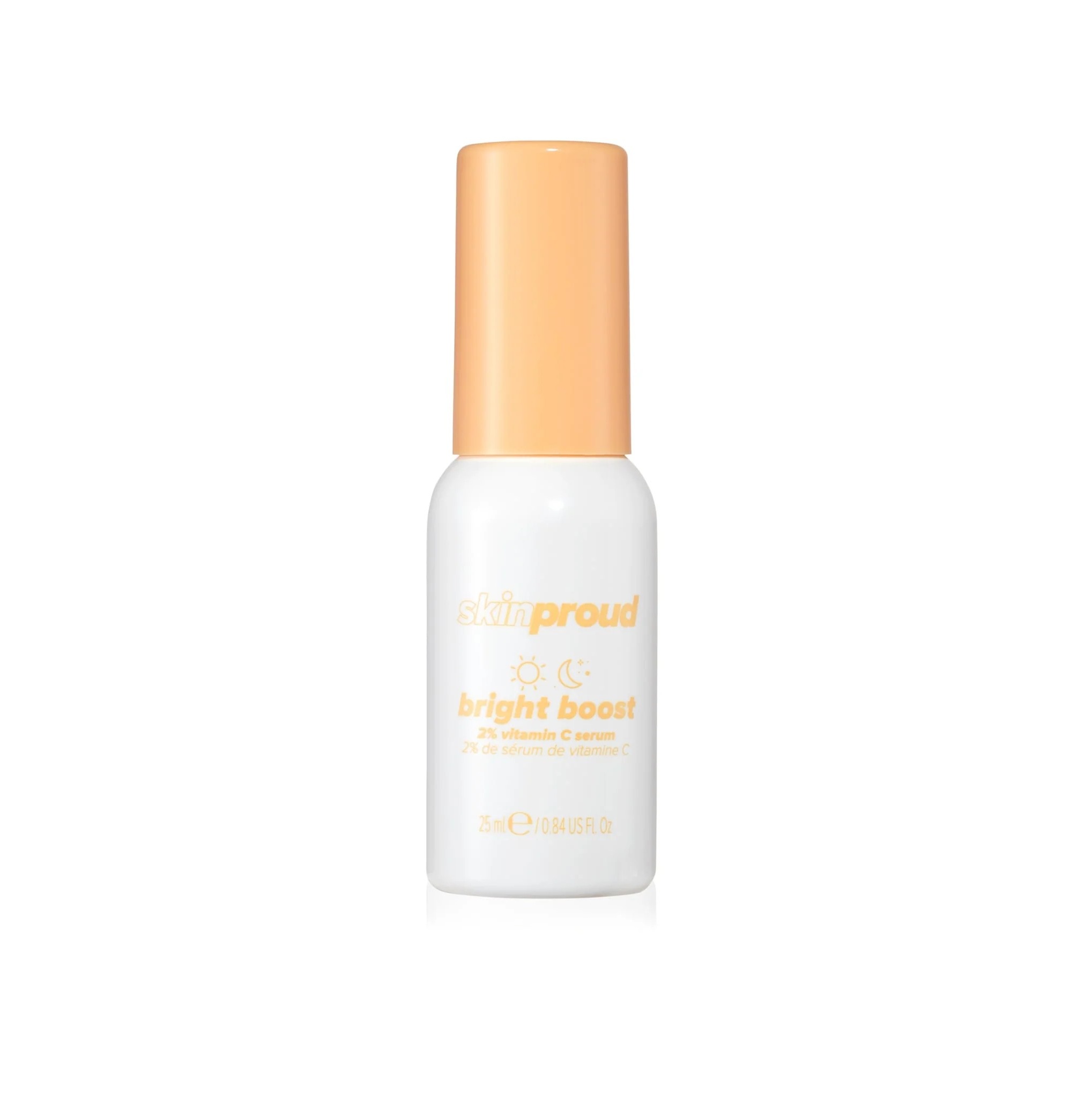 Skin Proud Bright Boost, 2% Vitamin C, Facial Serum,25ml سكن براود سيروم تفتيح البشرة