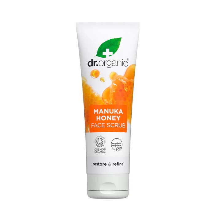 DR.ORGANIC Manuka Honey Face Scrub دكتور اوركانك مقشر للوجه بعسل المانوكا 