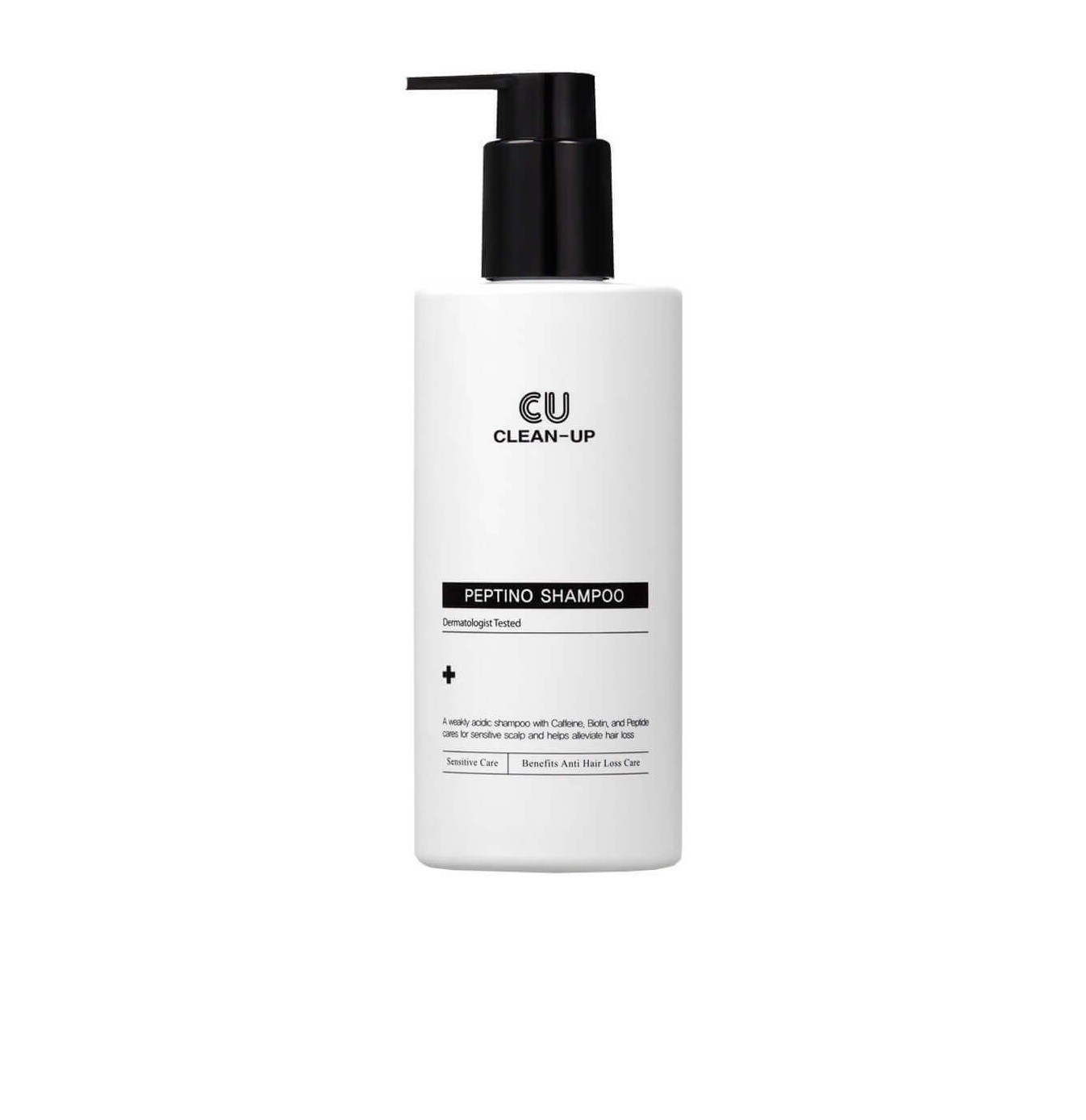 CU SKIN CLEAN-UP Peptino Shampoo for Sensitive Scalp سي يو سكن شامبو يقلل التساقط ويحفز النمو