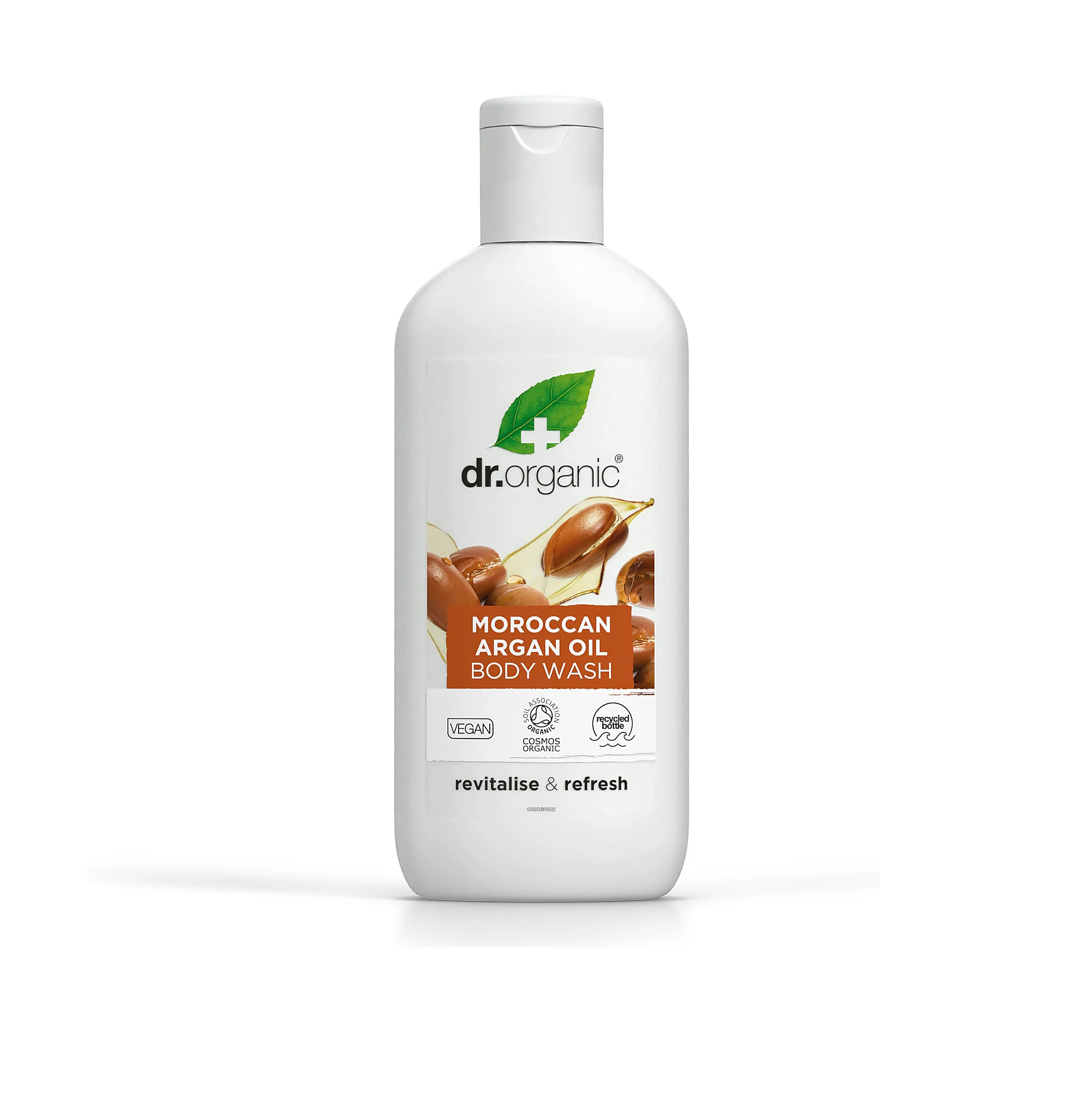 DR.ORGANIC Moroccan Argan Oil Body Wash دكتور اوركانك غسول للجسم بزيت الأرغان المنعش