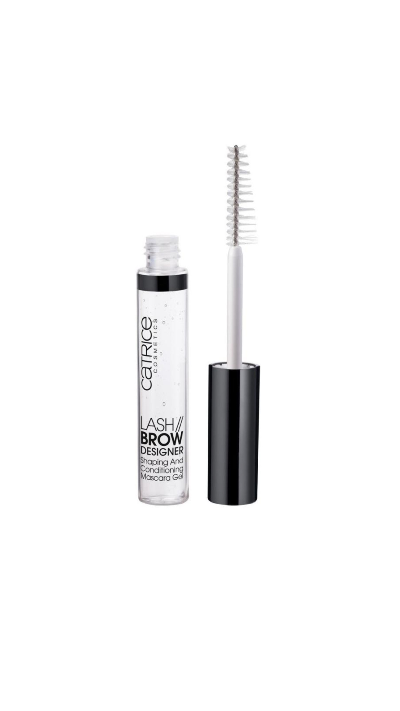 CATRICE LASH BROW DESIGNER SHAPING AND CONDITIONING MASCARA GEL كاترس ماسكارا شفافة لتغذية وتصفيف الرموش والحواجب