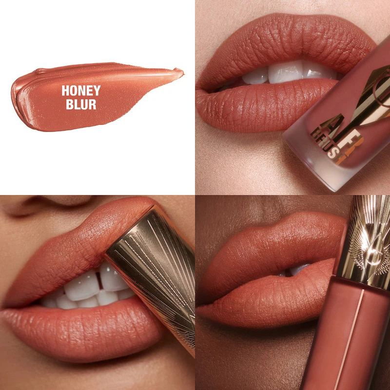 CHARLOTTE TILLBURY Airbrush Flawless Matte Lip Blur Liquid Lipstick  تشارلوت أحمر شفاه سائل غير لامع