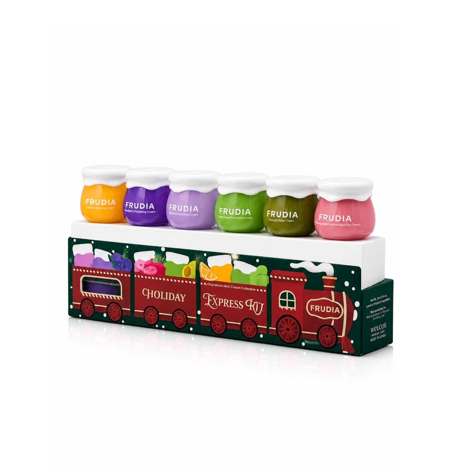 FRUDIA Holiday Express Kit Gift Set فروديا مجموعة متكامله من الكريمات للعناية بالبشرة