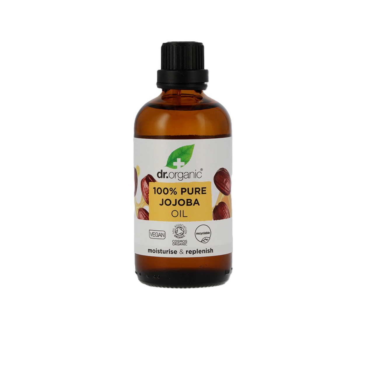 DR.ORGANIC 100% Pure Jojoba Oil دكتور اوركانك زيت طبيعي متعدد الاستخدامات للبشرة والشعر