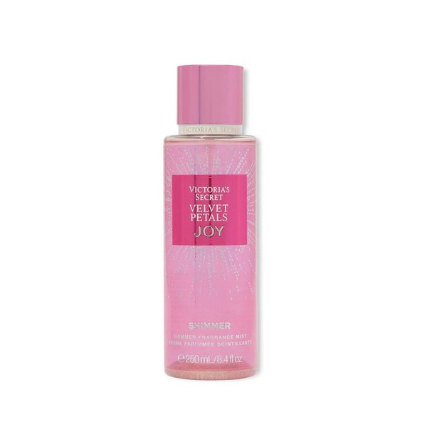 VICTORIA'S SECRET Joy Shimmer Fragrance Body Mist 250ml - velvet petals  فيكتوريا سيكرت مست معطر للجسم برائحة بتلات الزهور المخملية
