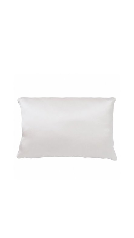 PMD SILVERSILK PILLOWCASE - WHITE بي ام دي غطاء وسادة حريري
