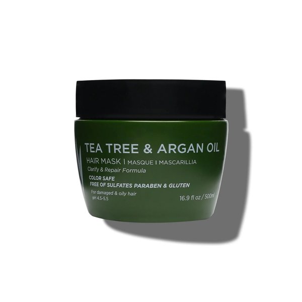 Luseta Tea Tree for Oil Hair Mask,500ml لوسيتا ماسك بالشاي الاخضر للشعر الدهني