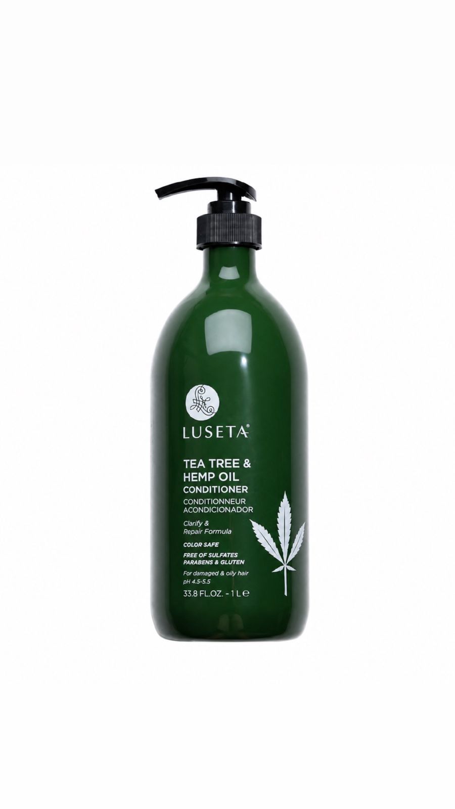 luseta tea tree & hemp oil conditioner لوسيتا بلسم بزيت شجرة الشاي وزيت القنب