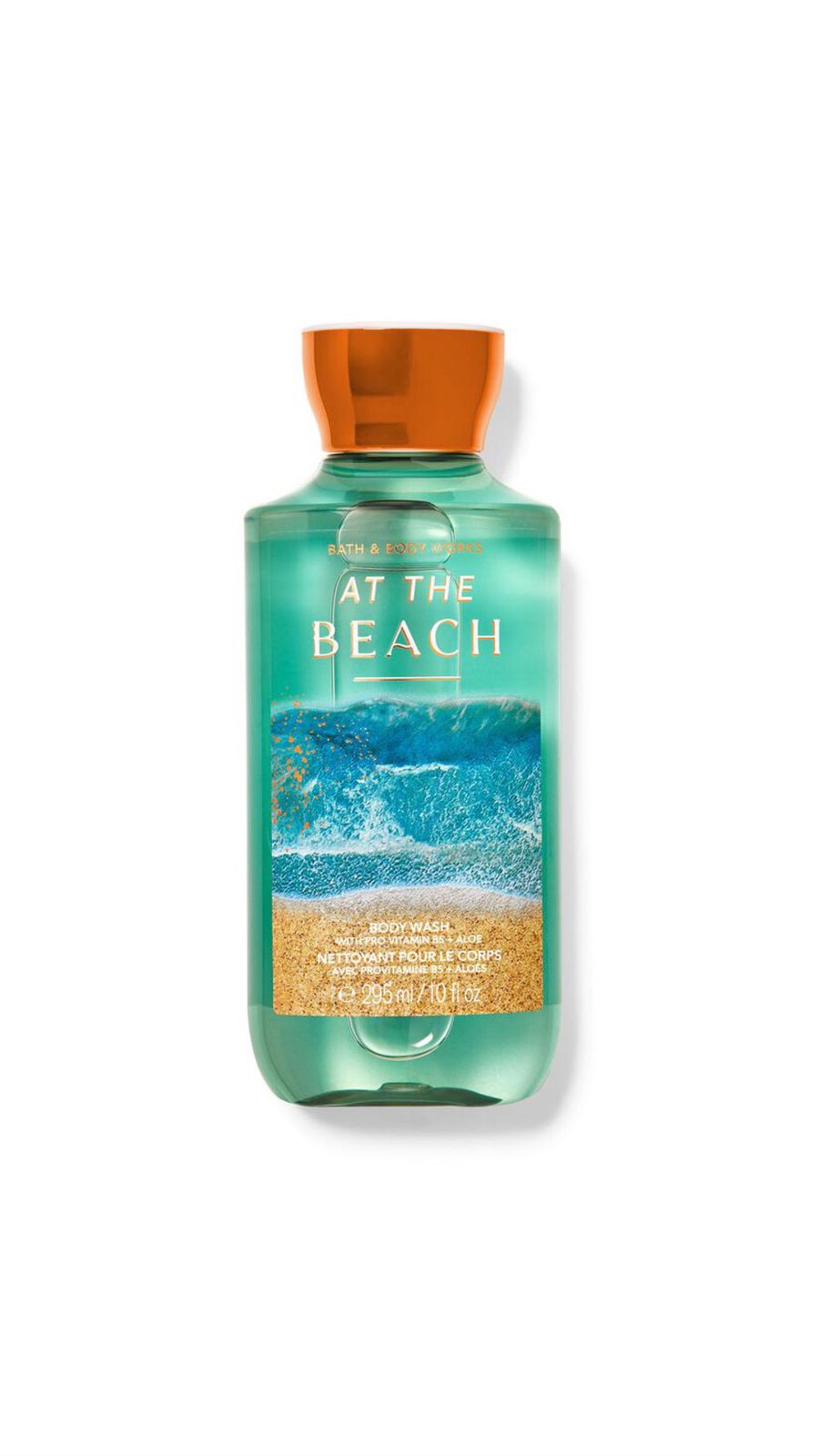 BATH & BODY WORKS AT THE BEACH BODY WASH 295ML باث اند بودي وركس غسول للجسم