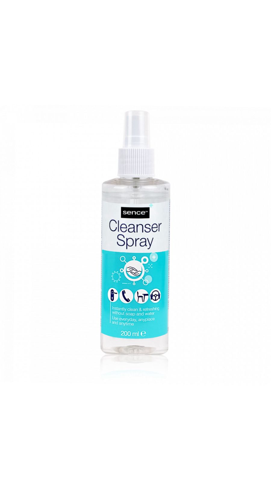 SENCE BEAUTY CLEANSER SPRAY 200ML سينس بيوتي بخاخ منظف ومعقم
