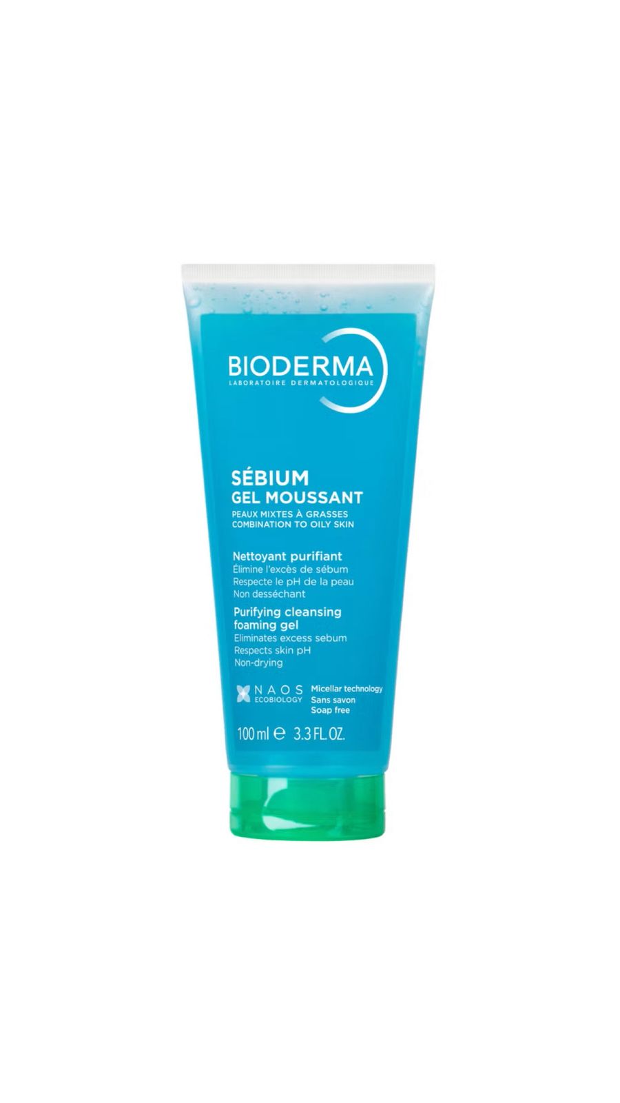 BIODERMA SÉBIUM PURIFYING CLEANSING FOAMING GEL 100ML بايوديرما غسول جل رغوي منقي ومنظف للبشرة
