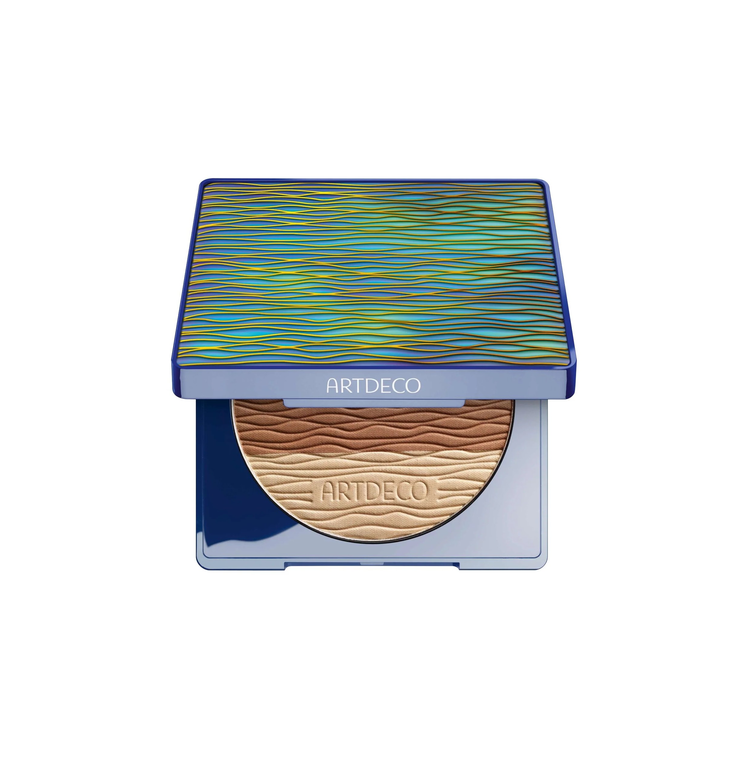 ARTDECO All Seasons Bronzing Powder - Limited Ocean Wave Design ارديكو برونزر ثلاثي 
