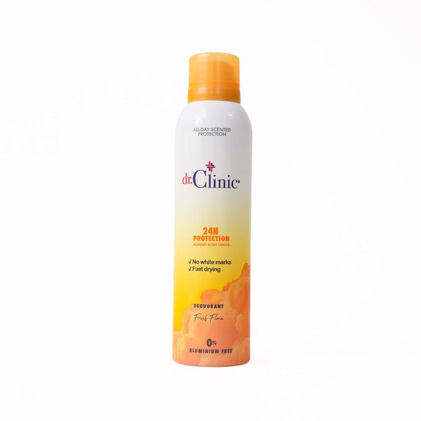 Dr. Clinic Deodorant Spray - Fresh Flora دكتور كلينك رذاذ مزيل تعرق