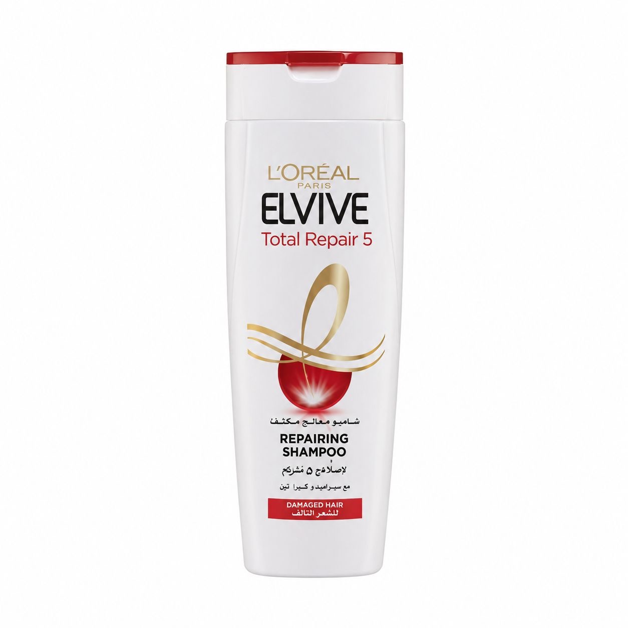 L'ORÉAL PARIS ELVIVE TOTAL REPAIR 5 REPAIRING SHAMPOO 400ml لوريال شامبو معالج للشعر التالف