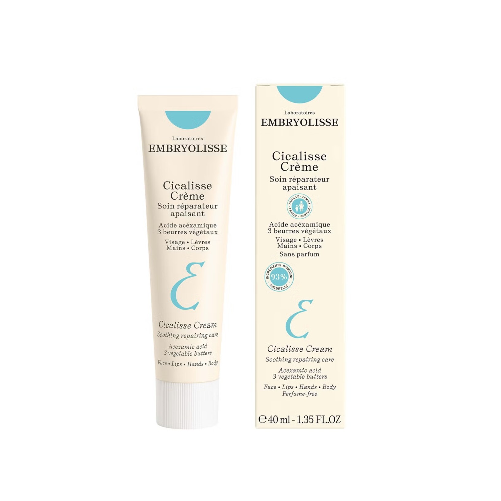 EMBRYOLISSE Cicalisse Restorative Cream 40ml كريم مرمم يعمل على اصلاح البشرة المتهيجة والمعرضة للإحمرار وتهدئتها