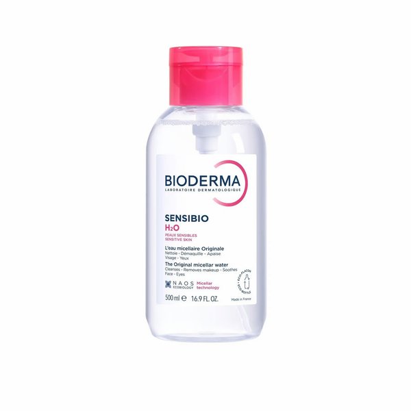 BIODERMA Sensibio H2O The Original Micellar Water 500ml بايوديرما غسول مزيل للمكياج 