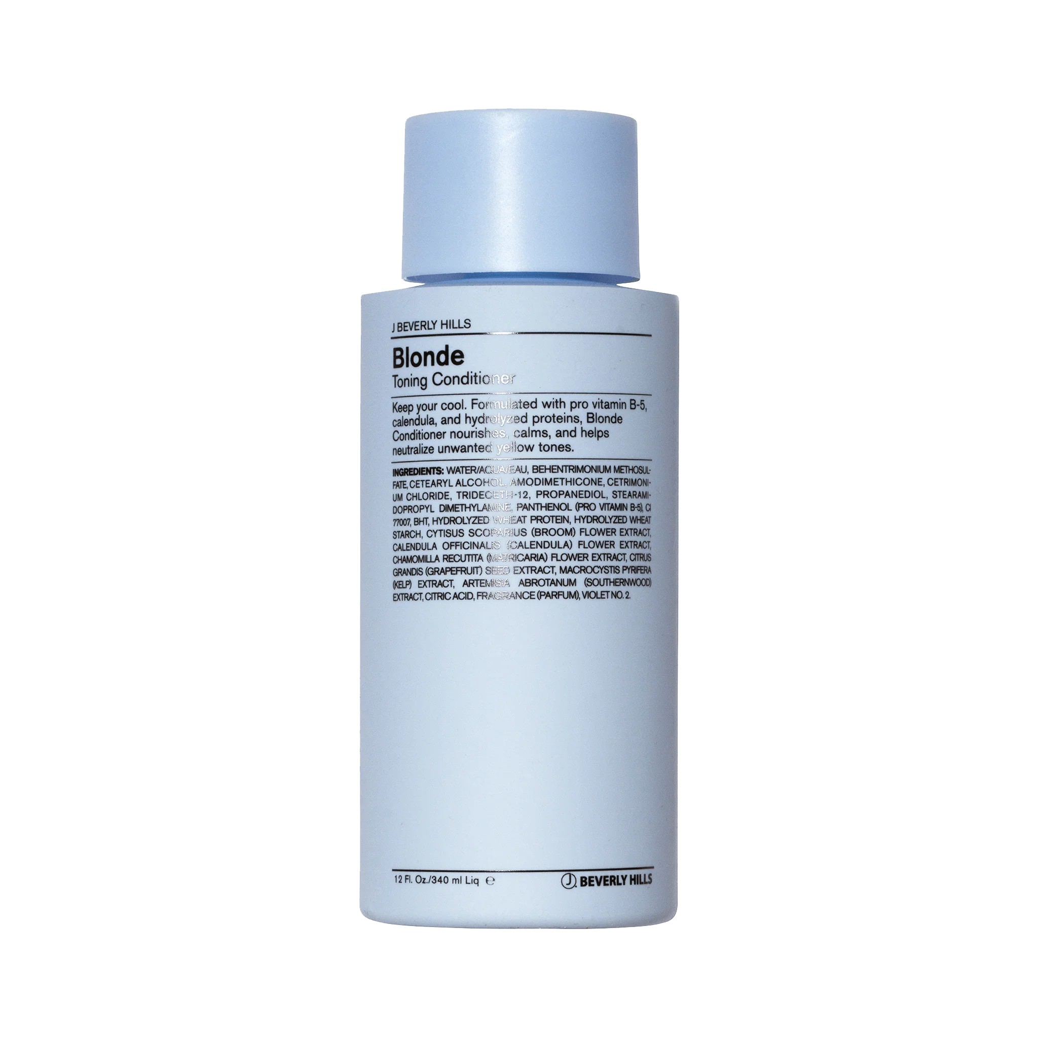J BEVERLY HILLS Blond Toning Conditioner 340ml جي بيفيرلي هيلز بلسم مغذٍ للشعر الأشقر 