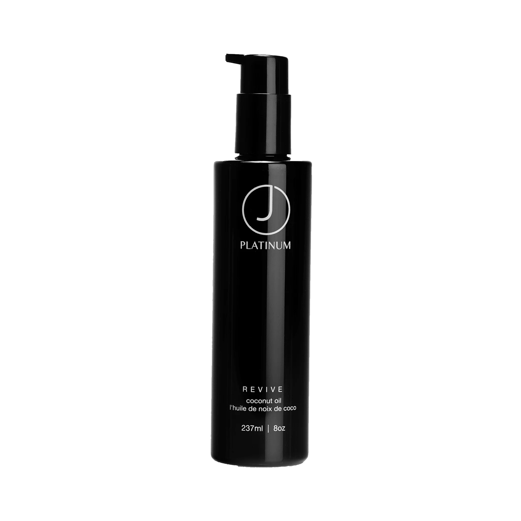 J BEVERLY HILLS REVIVE COCONUT OIL 237ml جي بيفرلي هيلز زيت جوز الهند المغذي والمرطب للشعر
