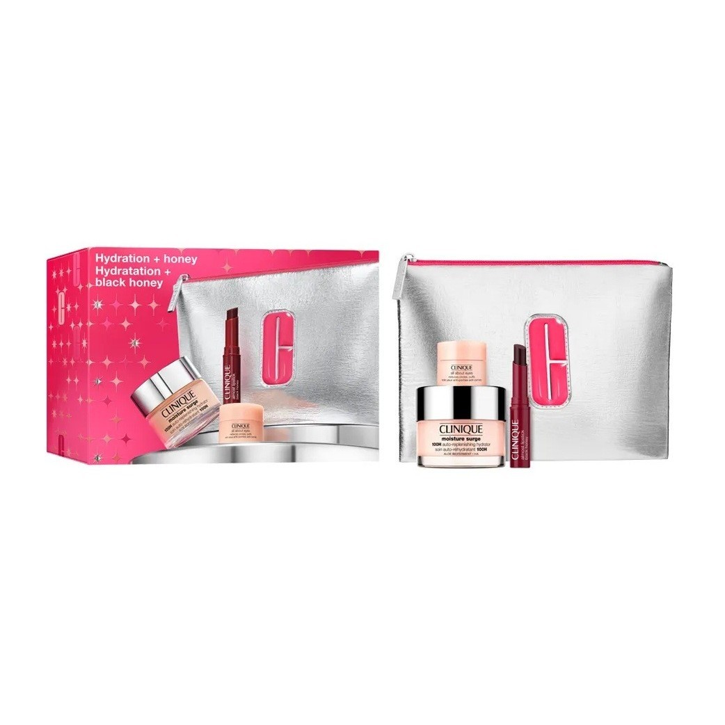 CLINIQUE Hydration + Honey Hydration + Black Honey Set كلينيك مجموعة العناية بالبشرة