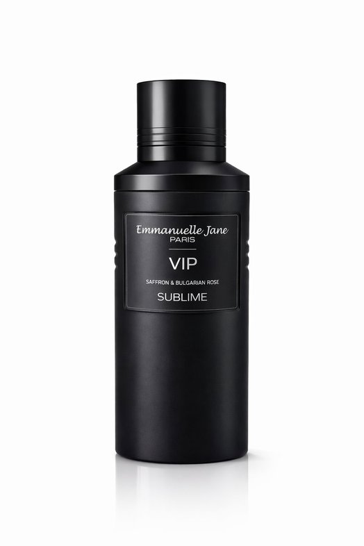 EMMANUELLE JANE PARIS VIP SUBLIMESAFFRON & BULGARIAN ROSE EAU DE PARFUM 90ml  إيمانويل جين عطر للجنسين