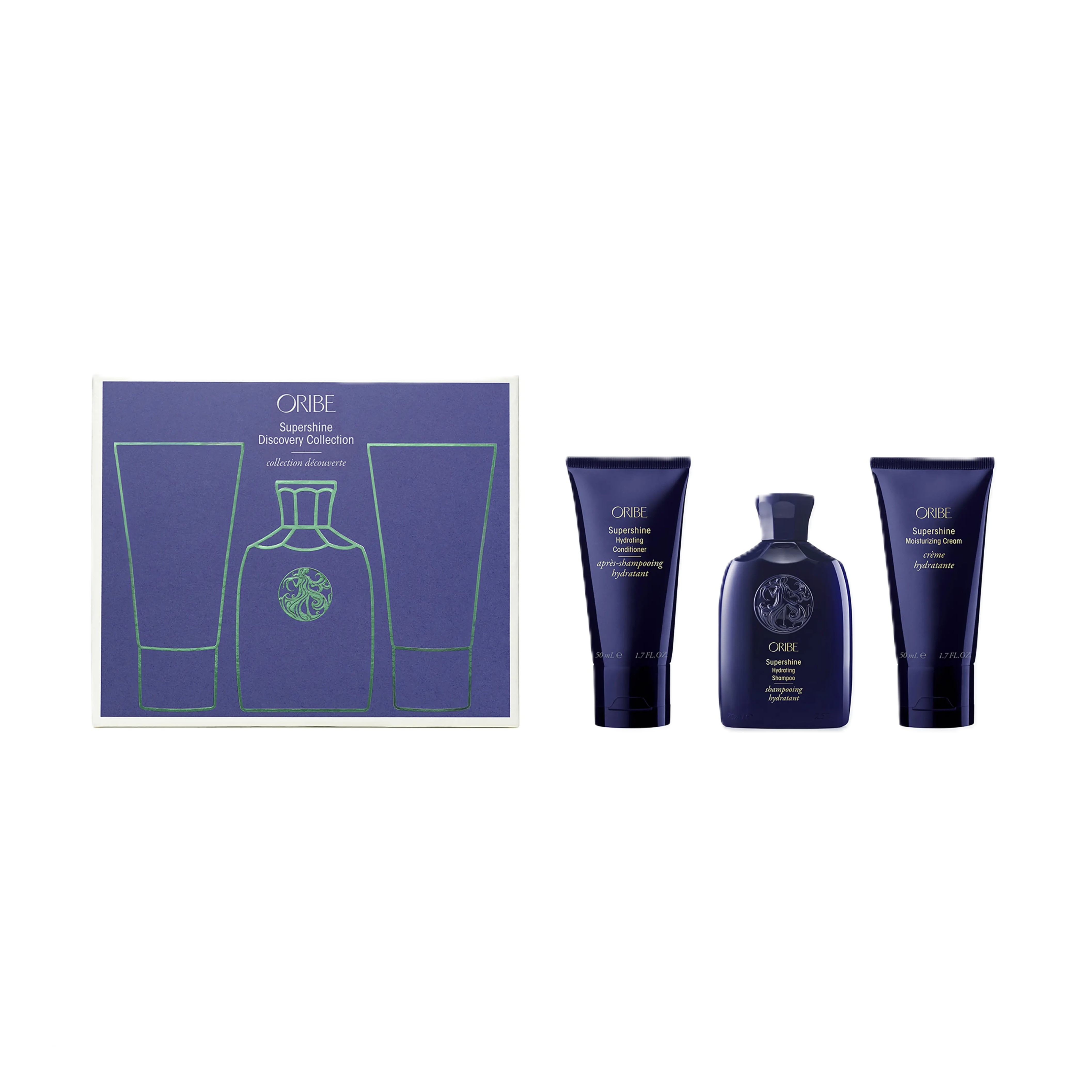 Oribe Supershine Discovery Collection Set for Dry Hair  أوريبي بكج متكامل للعناية بالشعر الجاف