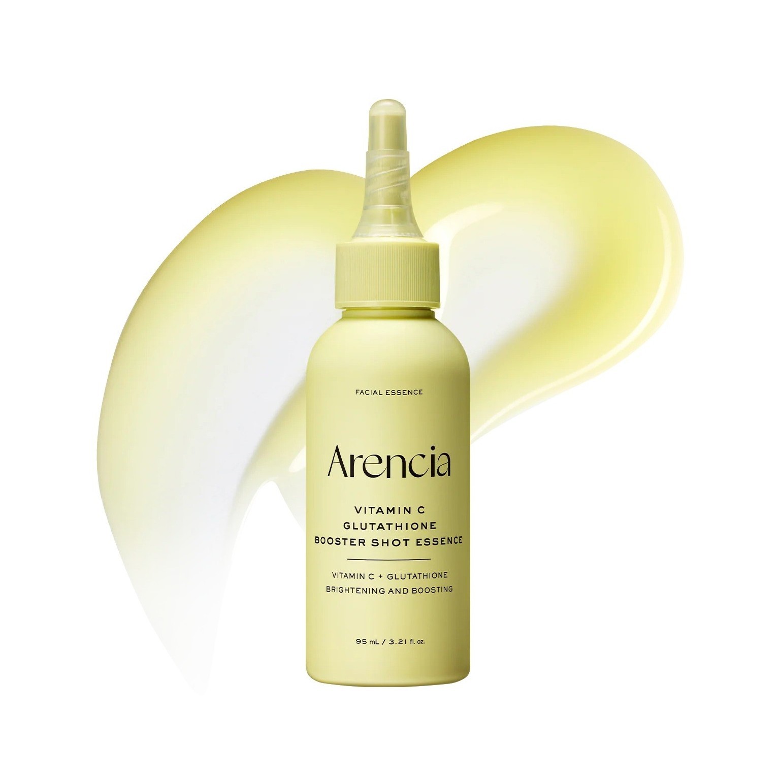 ARENCIA Vitamin C Glutathione Booster Shot Essence 95ml  ارينسيا سيروم الفيتامين سي المعزز لإ شراقة البشرة 