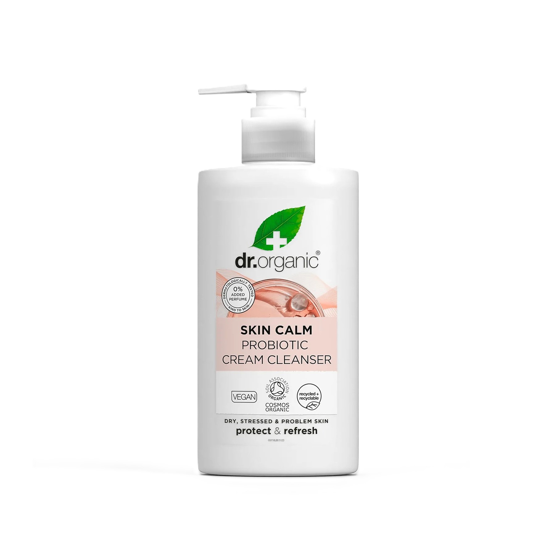 DR.ORGANIC Skin Calm Probiotic Cream Cleanser دكتور اركانيك غسول كريمي مهدئ للبشرة بالبروبيوتيك