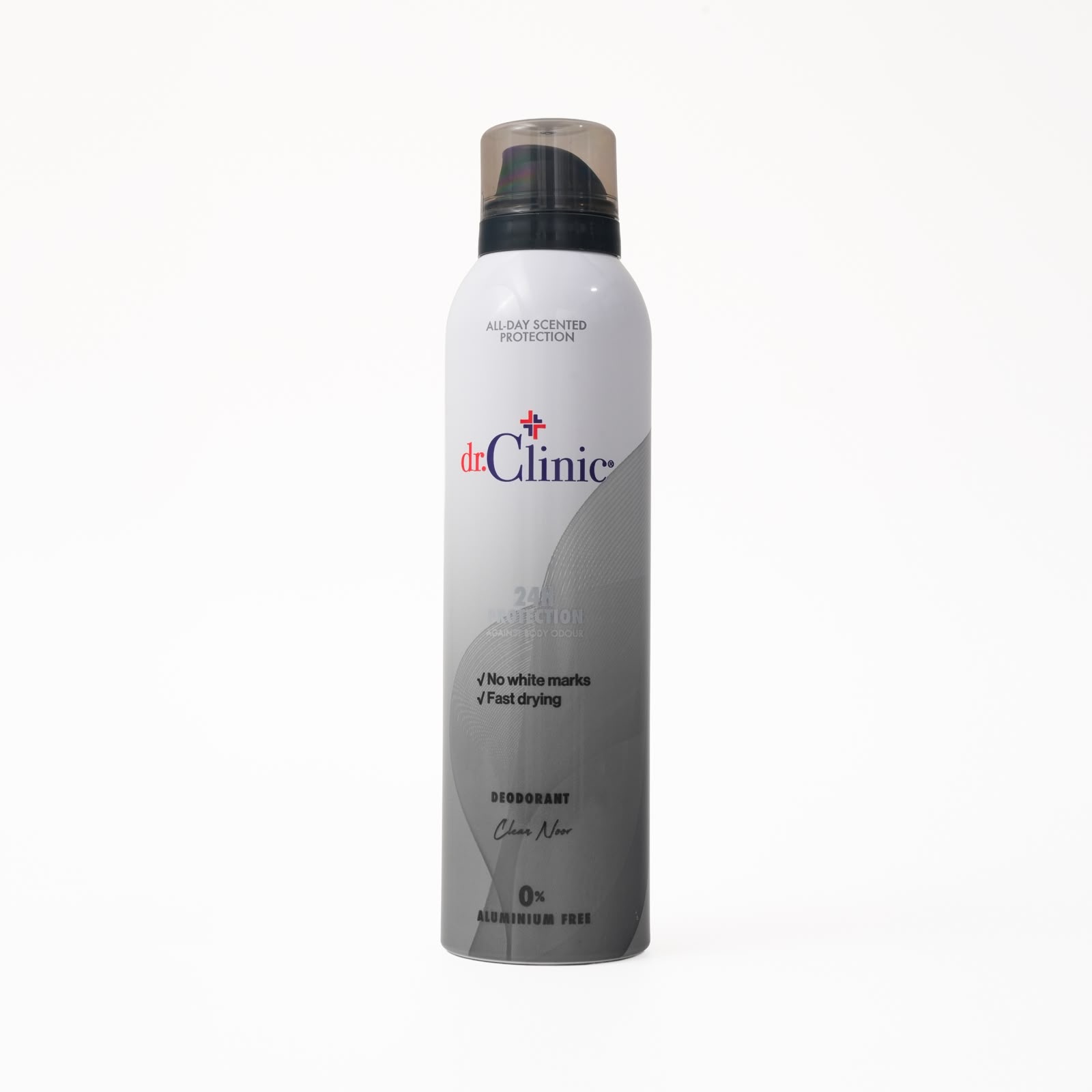 DR. CLINIC CLEAN NOIR DEODORANT دكتور كلينك رذاذ مزيل للتعرق