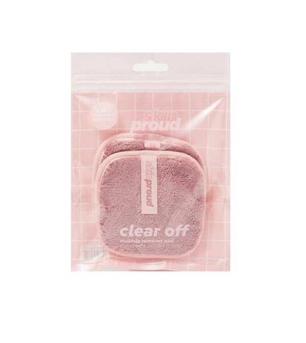 Skin Proud clear off - makeup remover pads, سكن براود مناديل ازالة المكياج