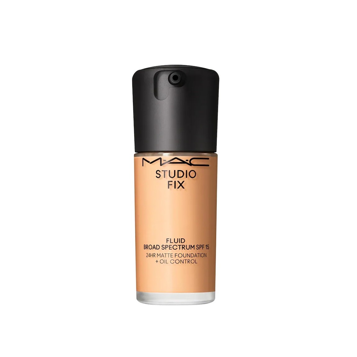 MAC STUDIO FIX FLUID SPF 15 24HR MATTE FOUNDATION + OIL CONTROL - NC20 ماك كريم أساس سائل بعامل حماية من الشمس غير لامع