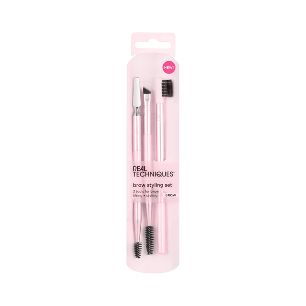 REAL TECHNIQUES Brow Styling Set  ريل تكنيك سيت متكامل لتحديد وتصفيف الحواجب