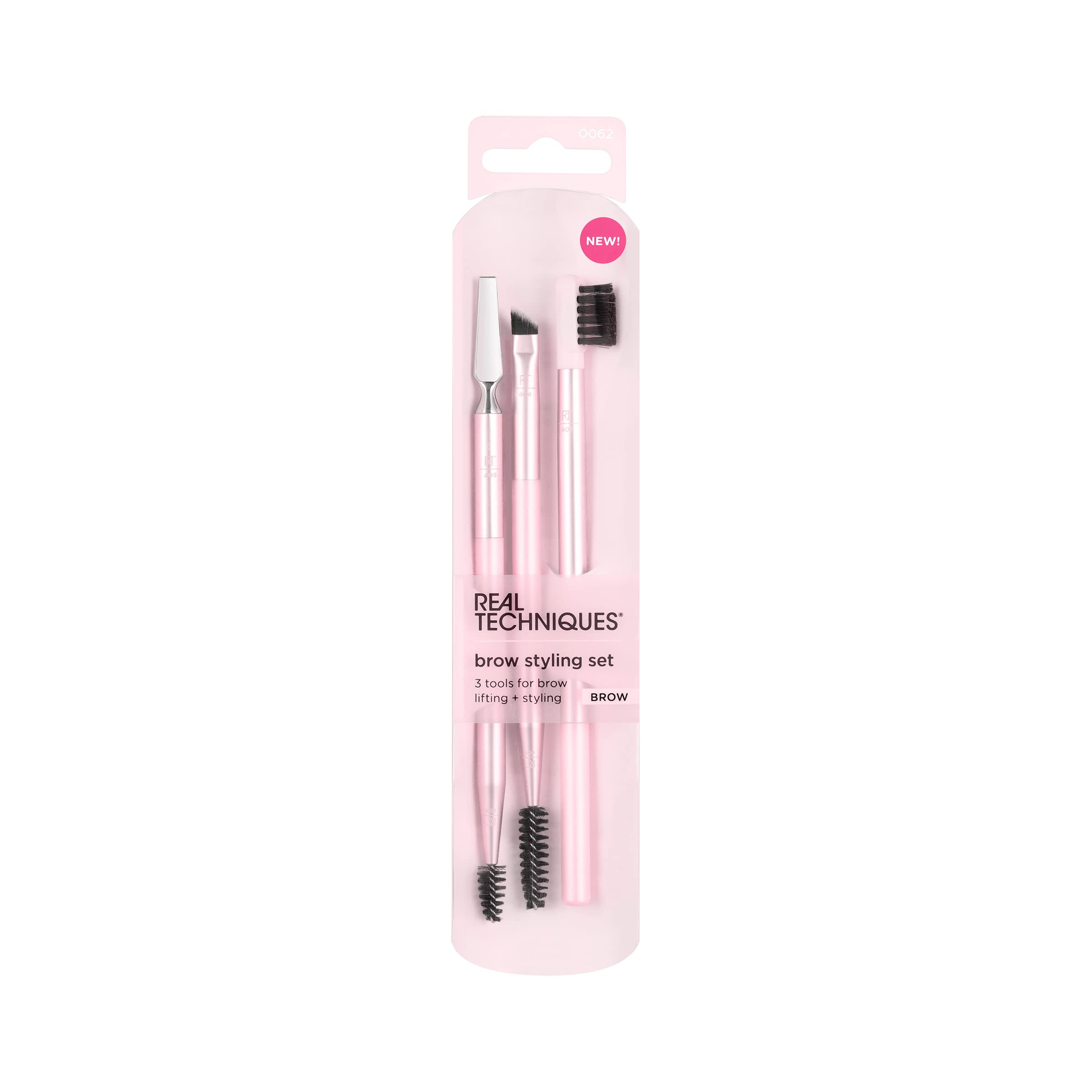 REAL TECHNIQUES Brow Styling Set  ريل تكنيك سيت متكامل لتحديد وتصفيف الحواجب