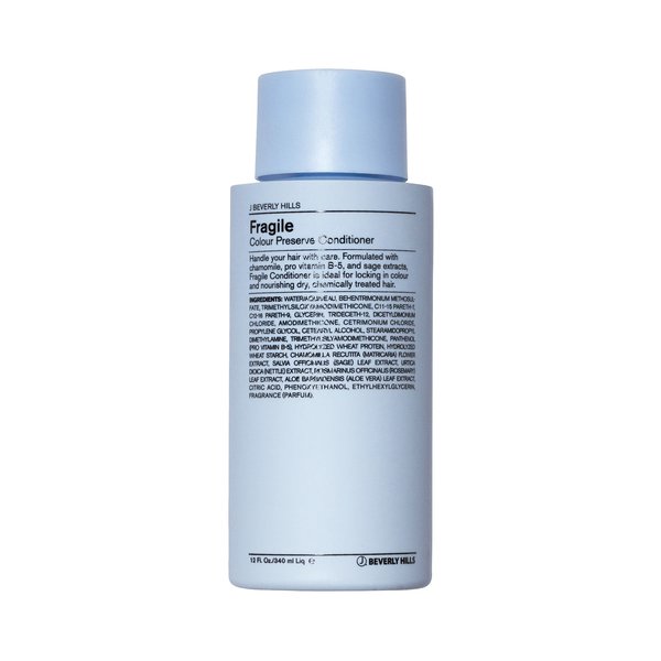 J BEVERLY HILLS Fragile Colour Preserve Conditioner 340ml جي بيفيرلي هيلز بلسم مغذي للشعر و يحافظ على لون الشعر من البهتان