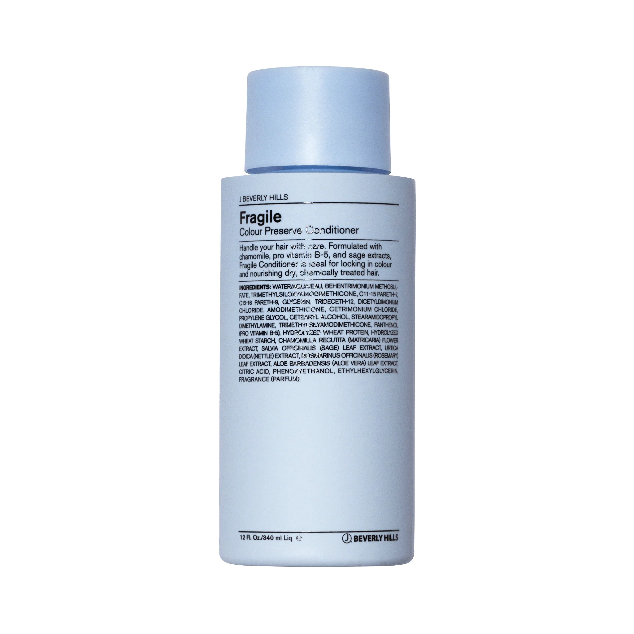 J BEVERLY HILLS Fragile Colour Preserve Conditioner 340ml جي بيفيرلي هيلز بلسم مغذي للشعر و يحمي لونه