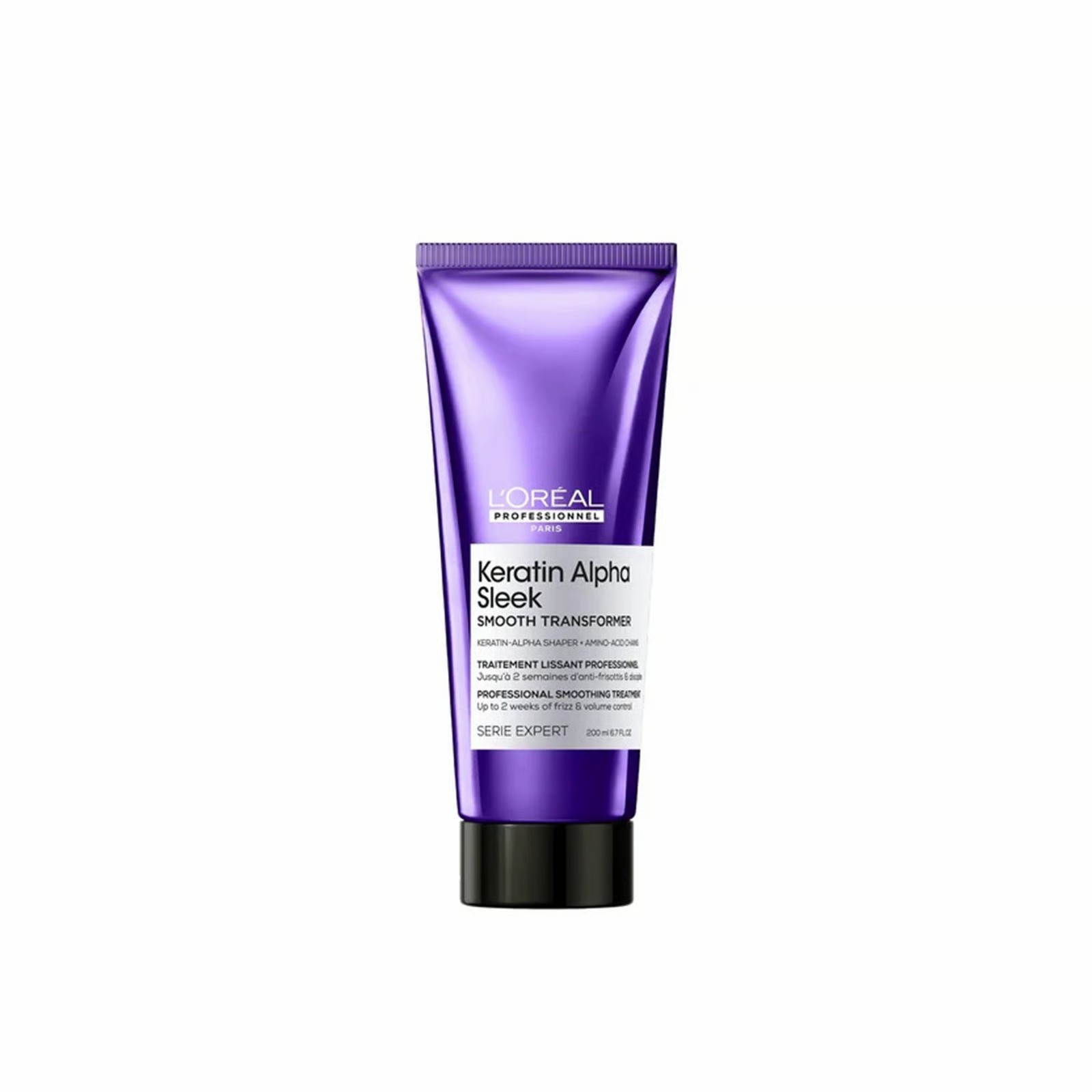 LOREAL Keratin Alpha Sleek Smooth Transformer 200ml لوريال معالج للشعر