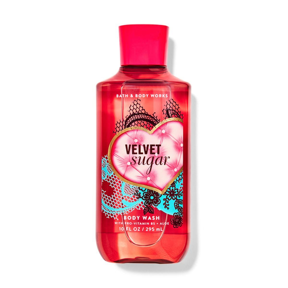 BATH AND BODY WORKS Body Wash 295ml - Velvet Sugar  باث اند بدي وركس غسول جسم رغوي