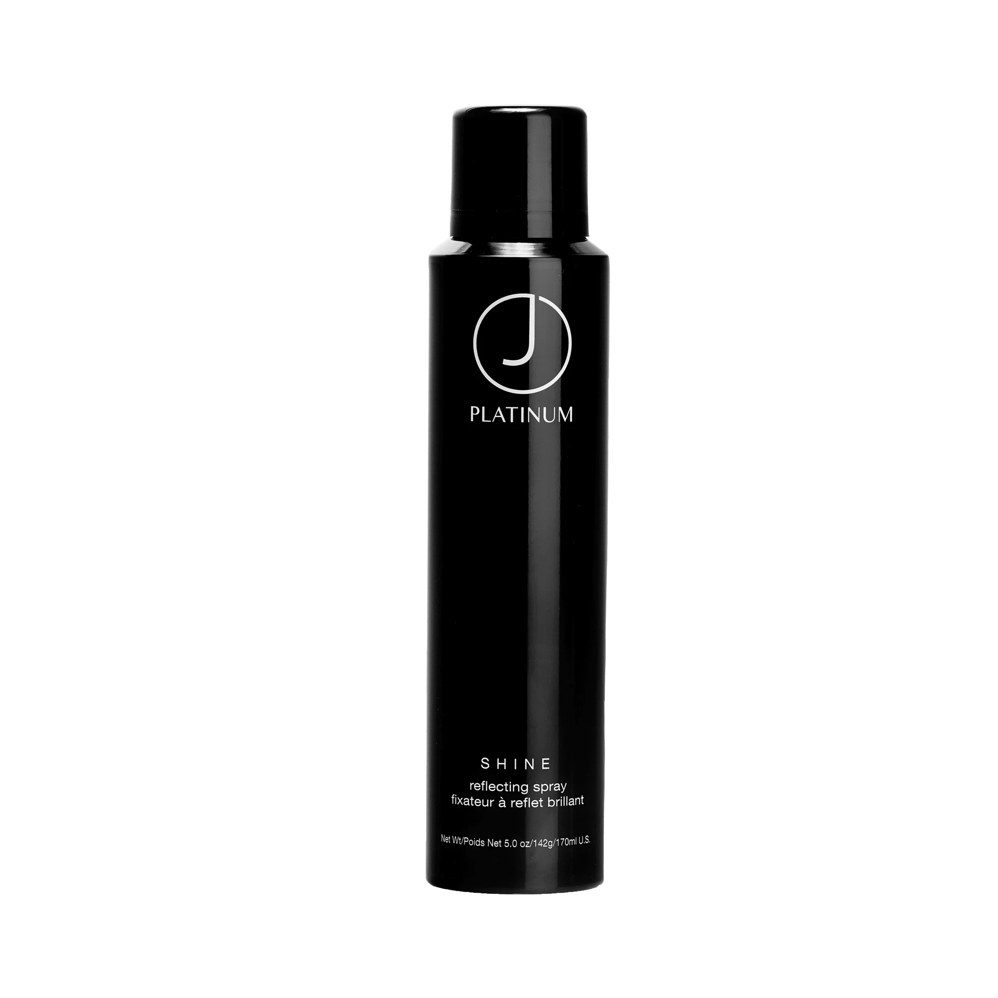 J BEVERLY HILLS PLATINUM SHINE Reflecting Spray 170ml جي بيفرلي هيلز بخاخ  يمنح شعركِ لمعانًا خفيفًا