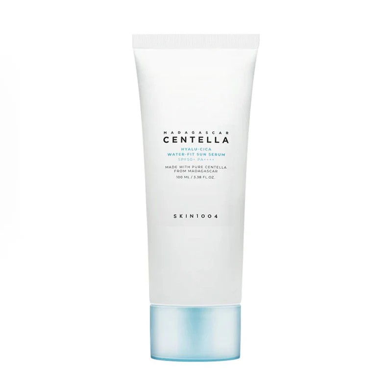 SKIN1004 Madagascar Centella Hyalu-Cica Water-Fit Sun Serum SPF50+ PA++++ 100 ml واقي شمسي مهدئ ومرطب للبشرة الحساسة والجافة