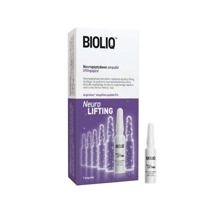 BIOLIQ PRO Neuropeptide Lifting Ampoules Liquid 7 x 1.5ml بايوليك أمبول سيروم لشد وتحسين نسيج البشرة