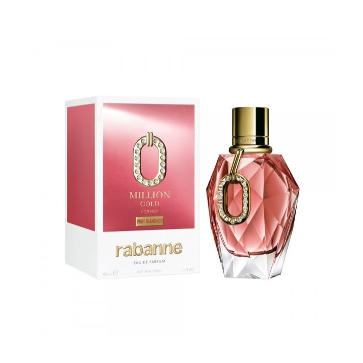 PACO RABANNE MILLION GOLD FOR HER PURE DIAMONDS EAU DE PARFUM 90ml باكو رابان عطر للنساء