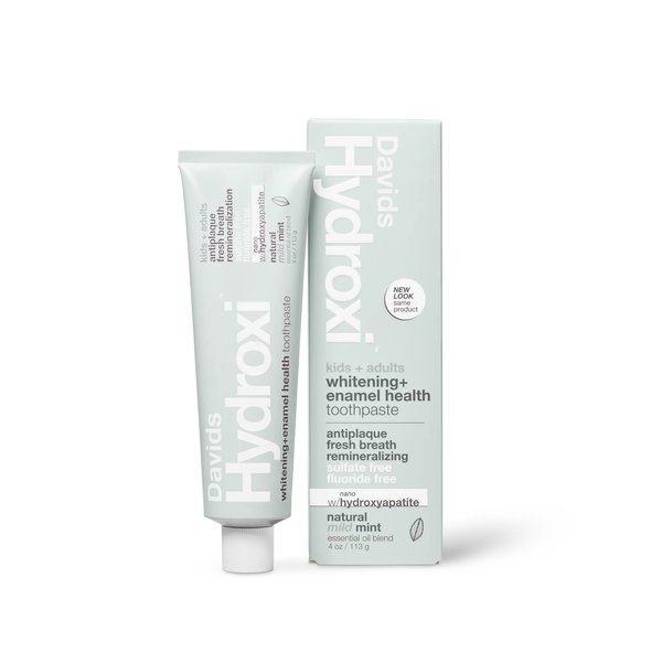 DAVIDS Hydroxi Whitening Enamle Health Toothpaste With Mild Mint 113g ديڤيدز  معجون اسنان فعال لتبييض الاسنان و تقوية المينا
