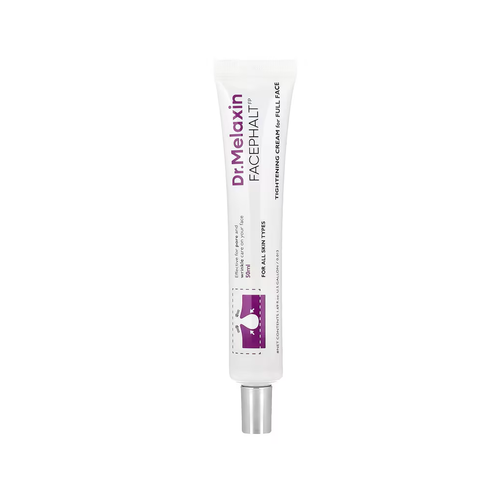 DR.MELAXIN Facephalt Tightening Cream 50g دكتور ميلاكسين كريم يمنحكِ تأثيراً فورياً لشد البشرة ورفعها