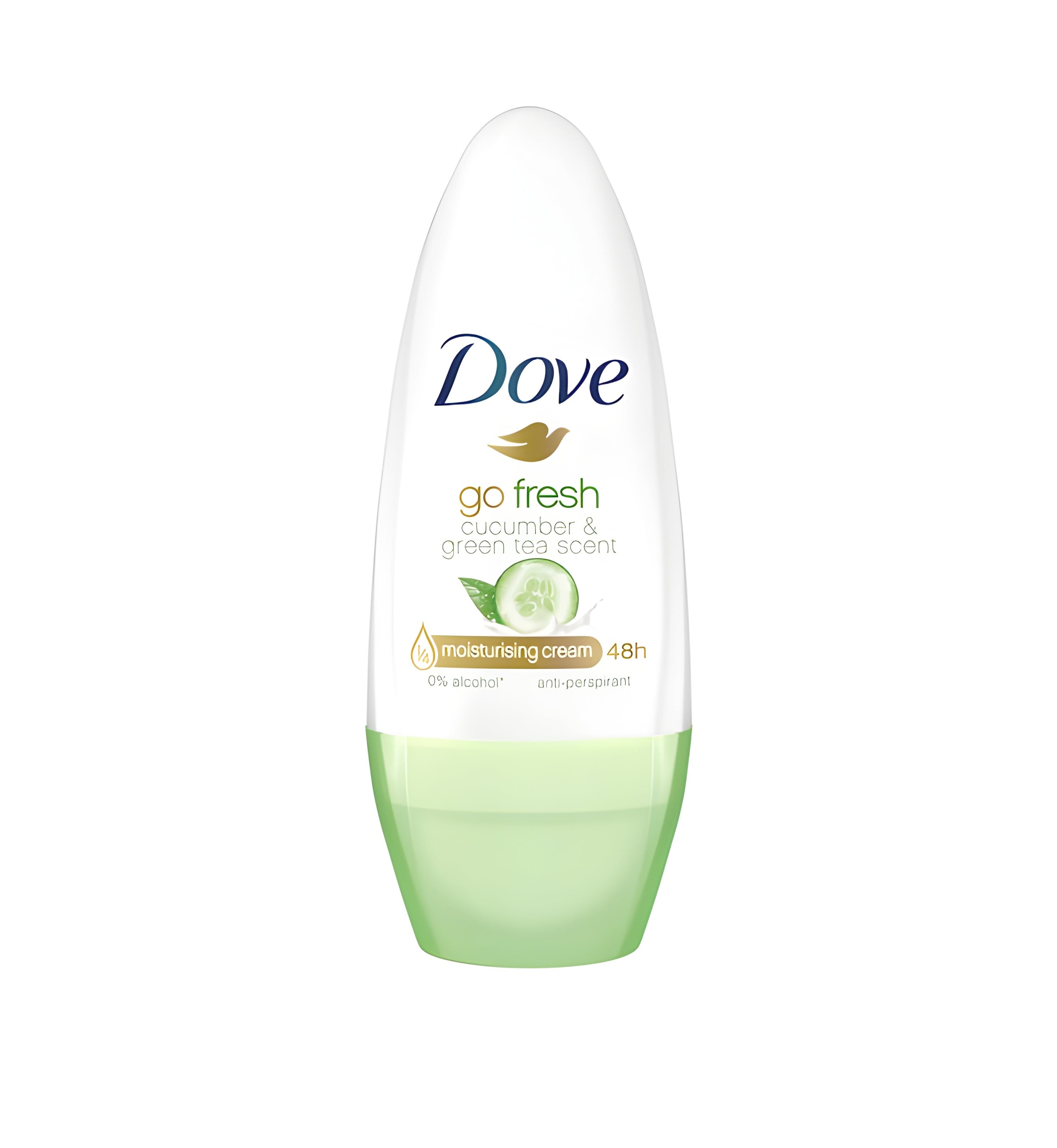 DOVE Go Fresh Cucumber & Green Tea Scent 48h Anti-Perspirant دوف مزيل العرق يمنح انتعاشًا وترطيبًا مع حماية 48 ساعة للبشرة