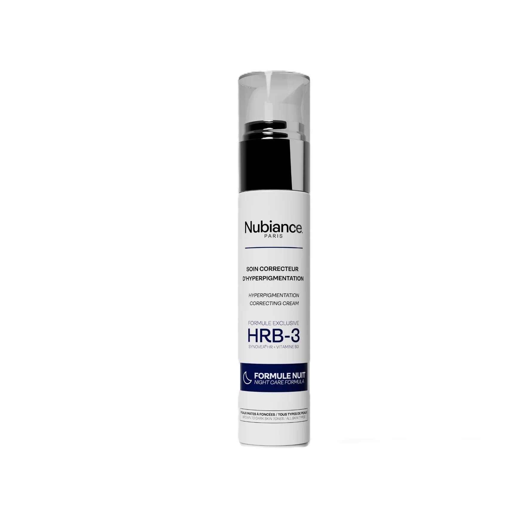 NUBIANCE [HRB-3] Hyperpigmentation Correcting Cream 50ml نوبيانس كريم يوحد لون البشرة و يقلل تصبغاتها 