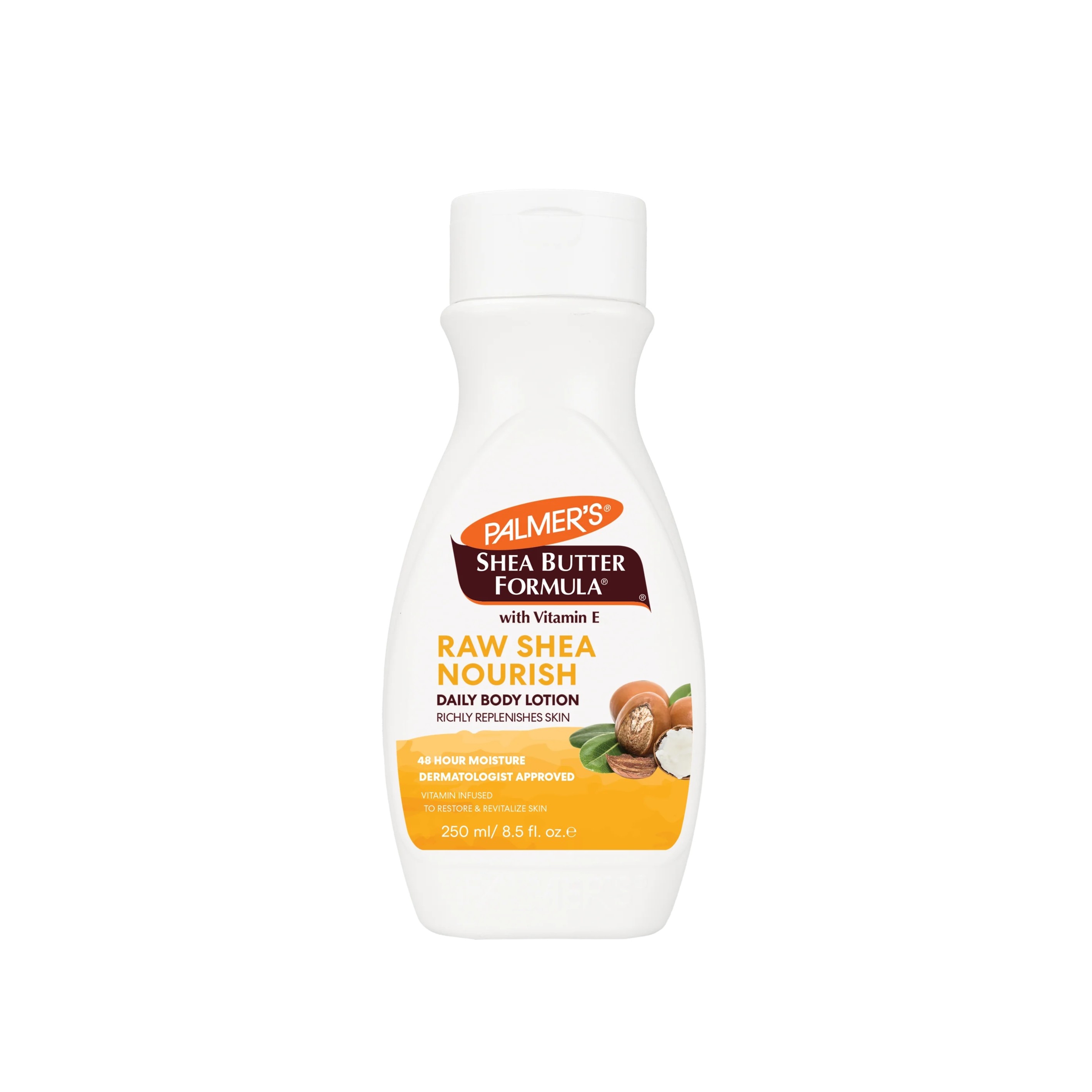 PALMER'S Shea Butter Formula Raw Shea Nourish Body Lotion 250ml بالمرز لوشن مرطب للجسم غني بزبدة الشيا