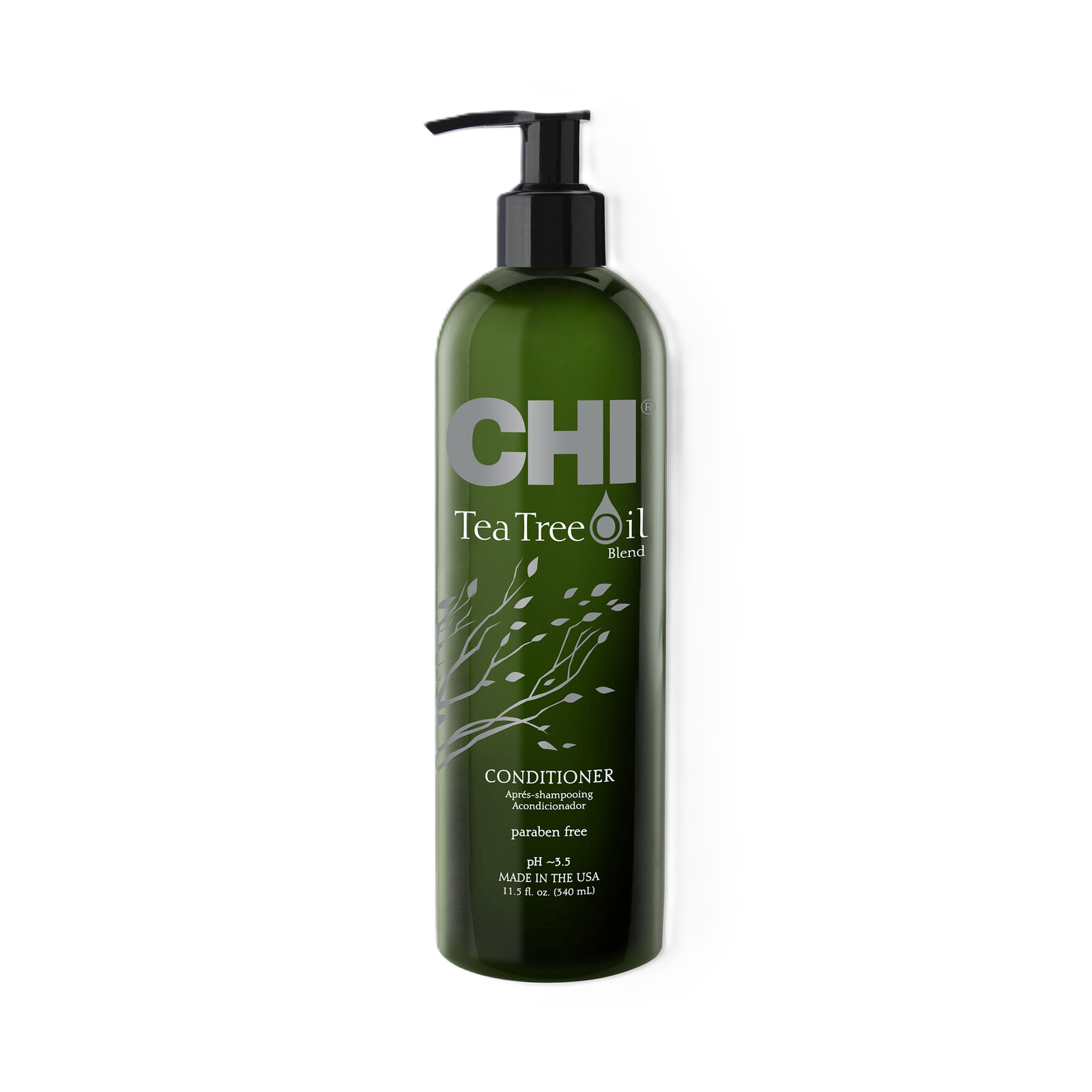 CHI Tea Tree Oil Conditioner 340ml  تشي بلسم يرطب الشعر وفروة الرأس مع منح إحساس بالانتعاش غني بزيت شجرة الشاي