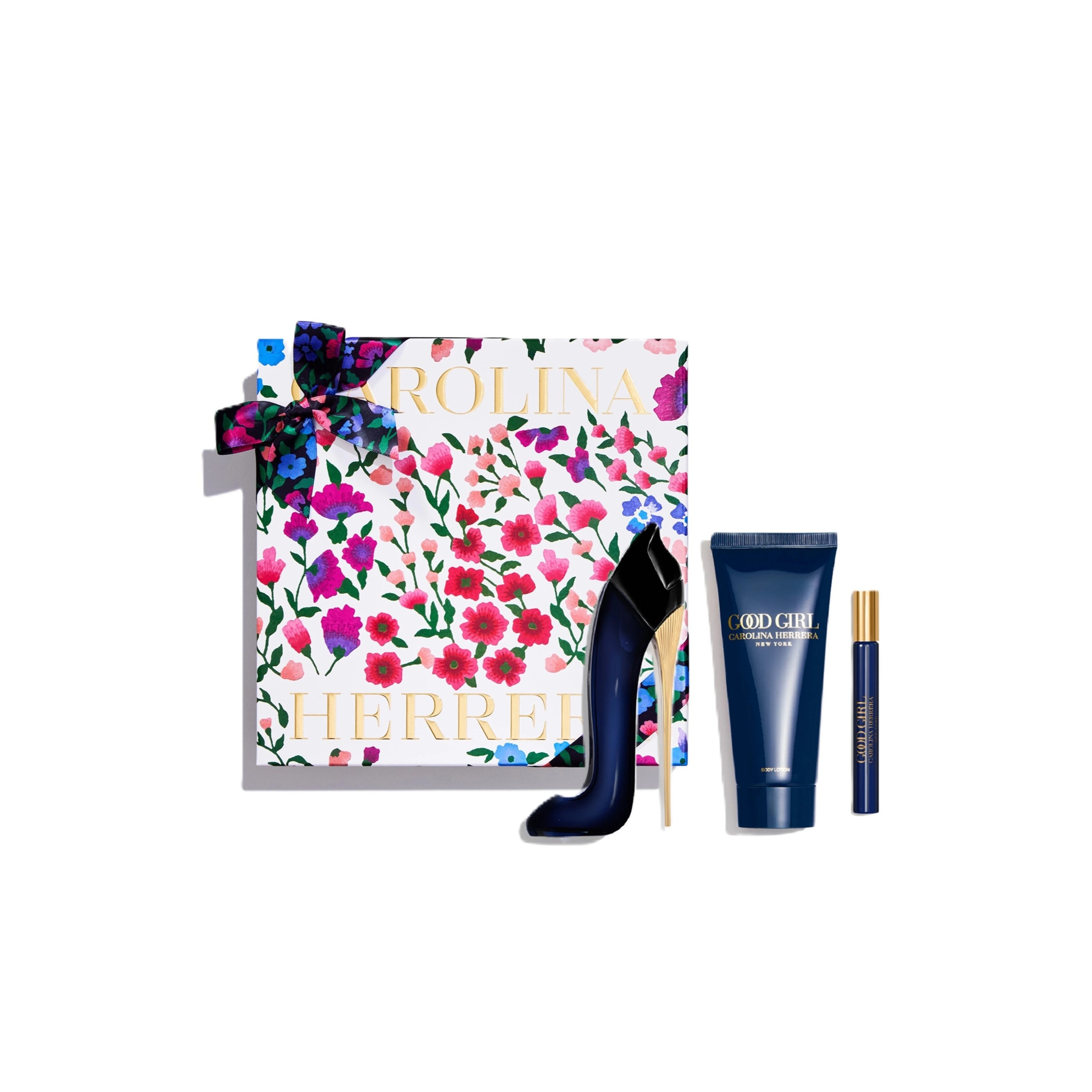 CAROLINA HERRERA Good Girl Eau de Parfum Git Set (eau de parfum 80ml + 10ml + Body lotion 100ml)  كارولين هيريرا مجموعة هدايا للنساء