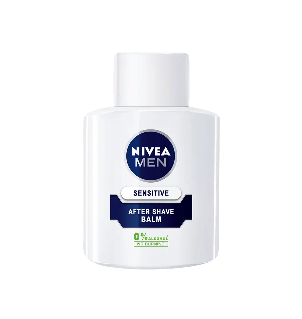 NIVEA Men Sensitive Post Shave Balm 100ml نيفيا بلسم بعد الحلاقة يُهدئ البشرة الحساسة بمستخلص البابونج