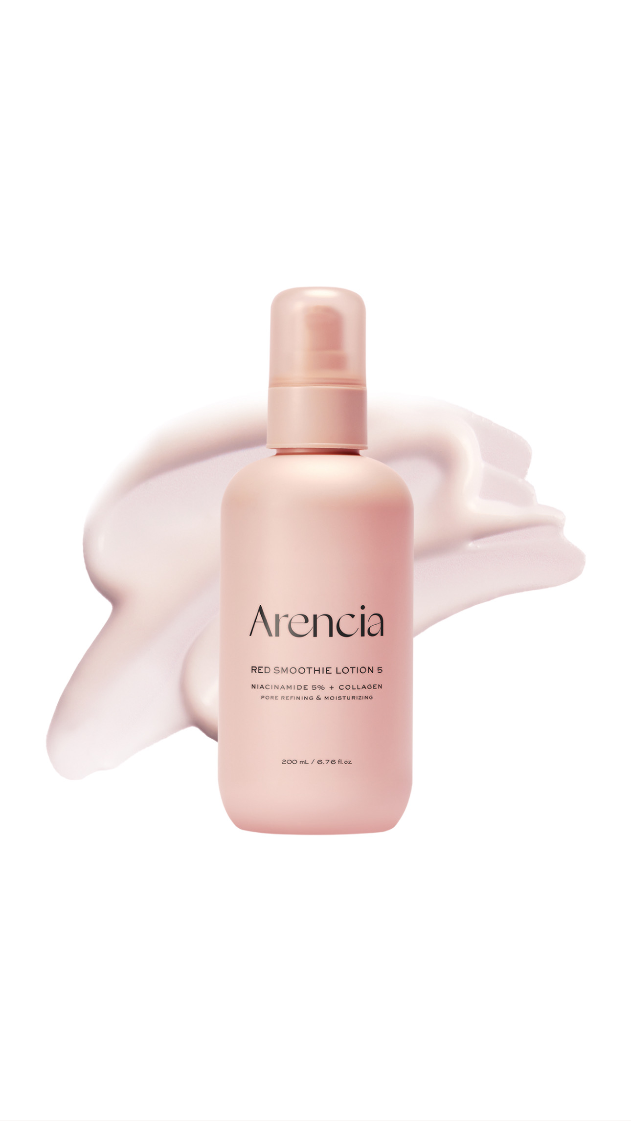 ARENCIA RED SMOOTHIE LOTION 5 200ml أرينسيا لوشن مغذي ومرطب للبشرة